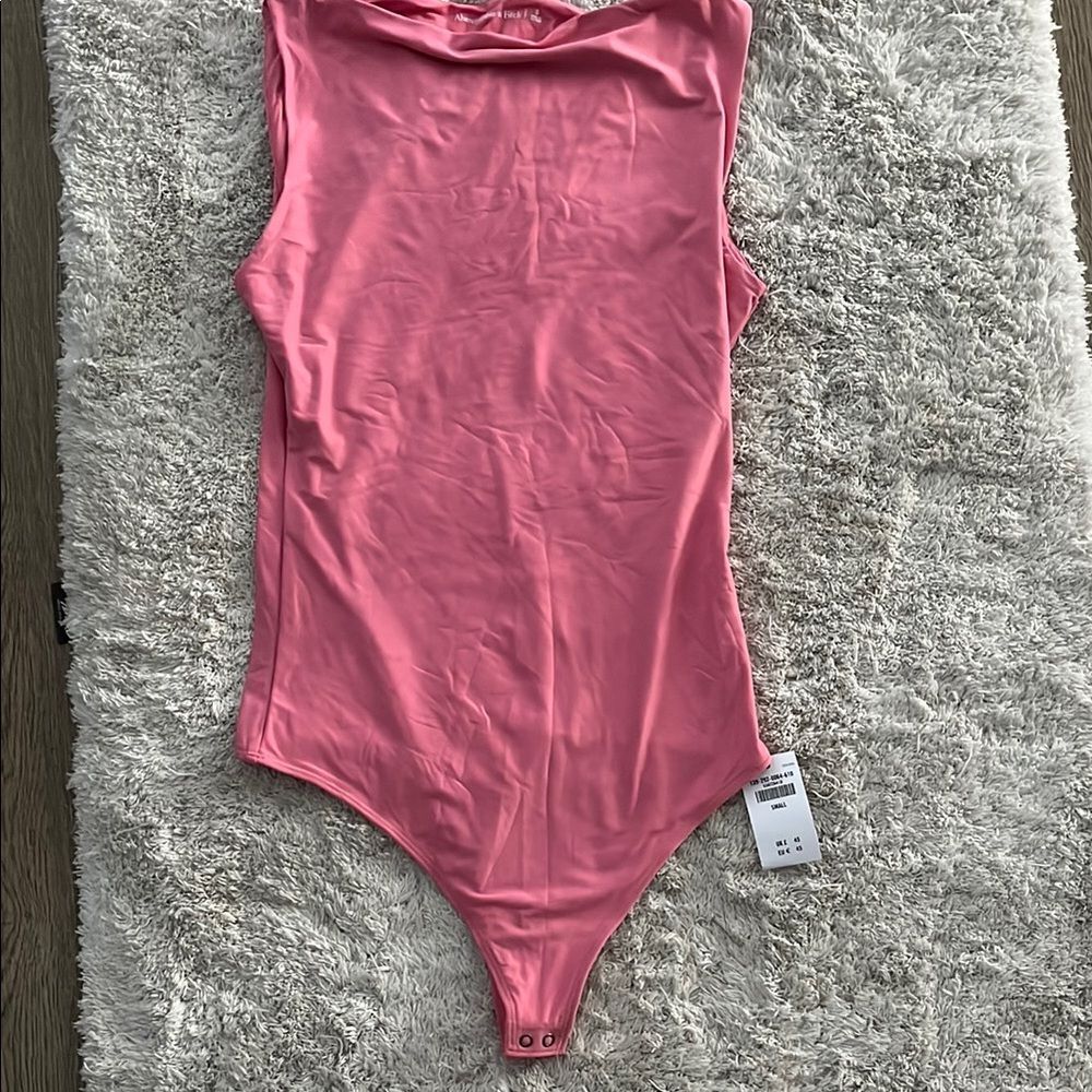 Abercrombie & Fitch Pink Bodysuit Top